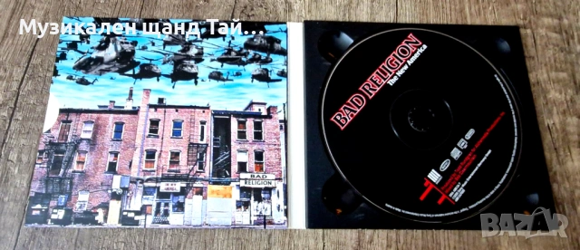 Компакт Дискове - Рок Метъл: Bad Religion - New America - CD Digipack , снимка 3 - CD дискове - 54715826