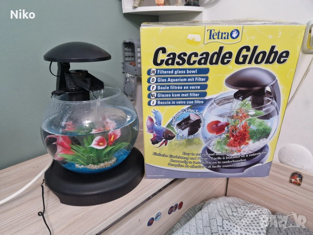 Аквариум Tetra Cascade Globe –  и осветление