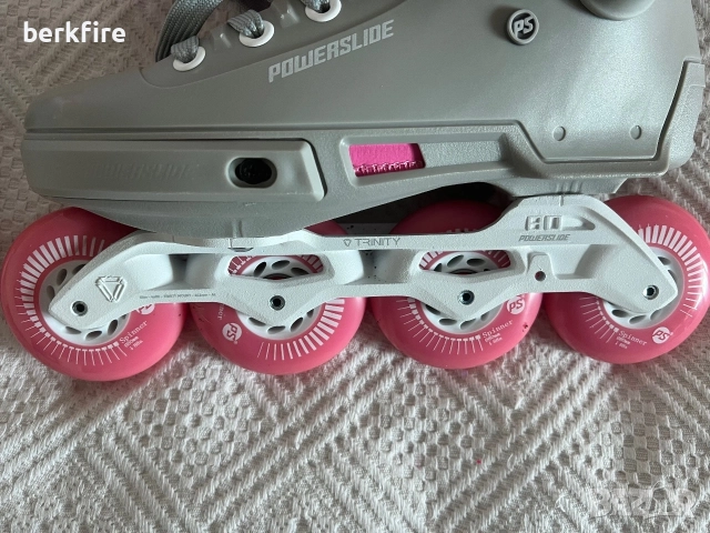 Ролери 40-41 Powerslide Inline Skates Next SL Pink 80, снимка 6 - Ролери, кънки - 54966094