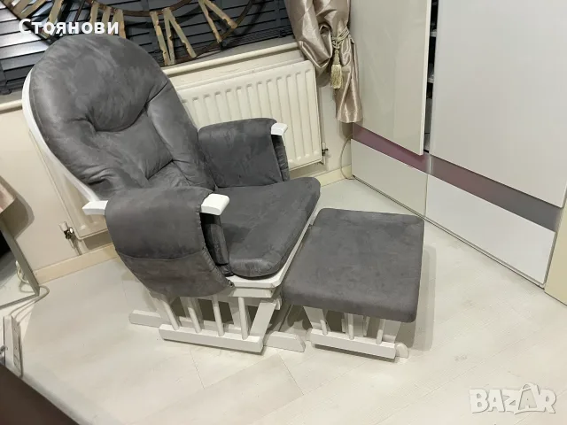 Люлеещ Стол за кърмачки в отлично състояние, снимка 5 - Столове - 55600441
