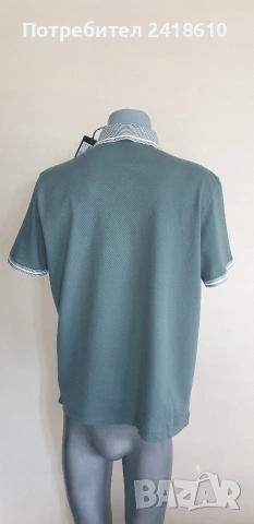 Emporio Armani  Pique Pima Cotton  Mens Size L НОВО! ОРИГИНАЛ Мъжка Тениска!, снимка 13 - Тениски - 54441592