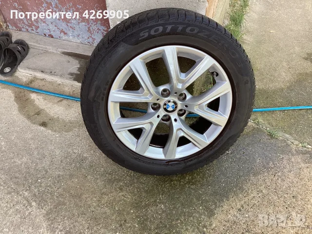 4 broya gumi sos janti 17 sola za BMW, снимка 3 - Гуми и джанти - 55643906