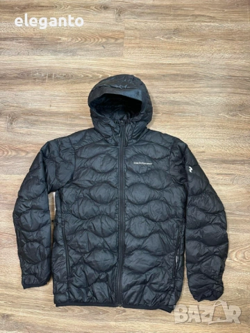 Мъжко Пухено Яке Peak Performance Helium Down Hood Jacket Men Black , M размер , снимка 2 - Якета - 54293369