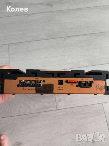 2 канален усилвател стъпало за бас каса субуфер subwoofer  made in japan , снимка 4 - Ресийвъри, усилватели, смесителни пултове - 54754498