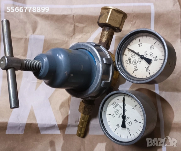 Редуцир вентил за Co2 ,Кислород , снимка 5 - Други машини и части - 54511918
