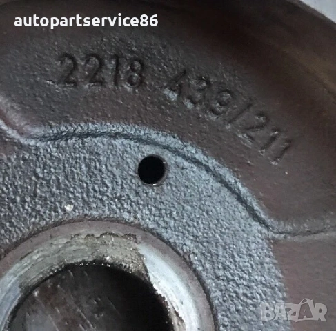 Ремъчна шайба на колянов вал за Nissan Almera N16 1.8 (2002) 2218439/211, снимка 2 - Части - 54365173