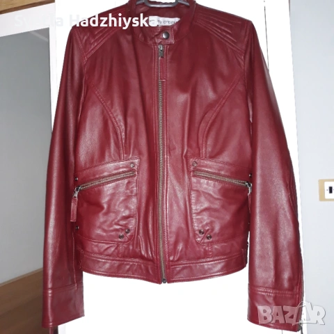 Дамско кожено яке Ashley Brooke, размер EUR 38