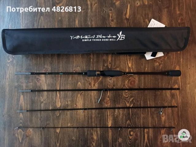 Чисто нови въдици Yamaga Blanks Blue Current Wizy 610/4pcs,Wizy 710/4pcs,Wizy 810/4pcs,Wizy 72/4pcs., снимка 12 - Въдици - 54542821