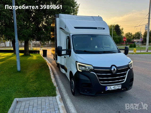 Renault Master 2.3 170hp TWIN CAB!!10ПАЛЕТА!!ЩОРА!!!ТЕМПОМАТ!!ТОП, снимка 2 - Бусове и автобуси - 55102681