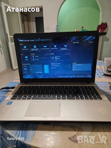 лаптоп asus x541n