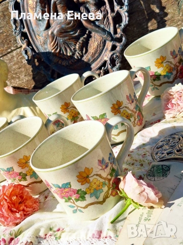 Шест чаши за чай Royal Albert , снимка 8 - Чаши - 54929122