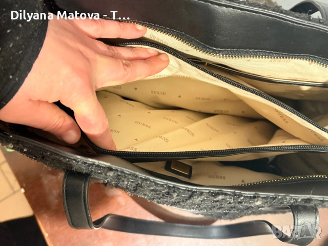 Оригинална чанта GUESS, снимка 3 - Чанти - 54040731