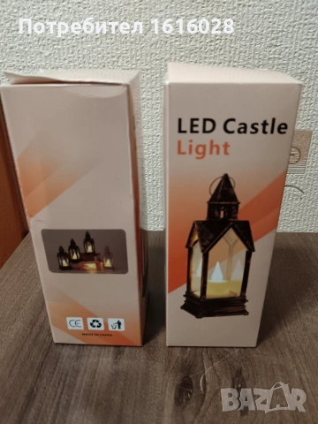 Коледни бели къщички - LED фенери., снимка 10 - Други - 49551678