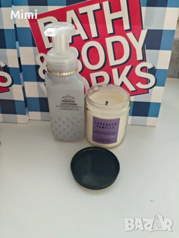 Продавам Bath and Body Works  комплекти лосиони,свещи, дезинфектанти, сапун, снимка 6 - Козметика за тяло - 43528334