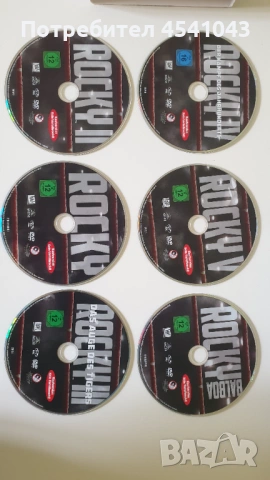 Rocky 40 Jahre Jubiläums-Collection – 6 DVD (Rocky 1–5 + Balboa) | Пълна колекция „Роки“ – ново, снимка 5 - Екшън - 54429708