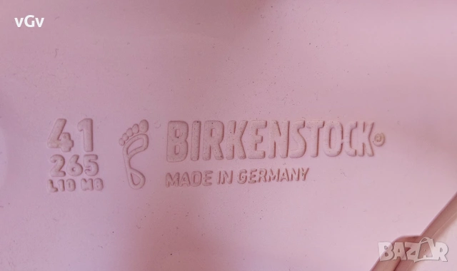 Дамски чехли Birkenstock Gizeh EVA - 41, снимка 5 - Чехли - 55014127