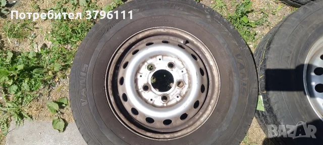 Джанти за Мерцедес Спринтер 5х130 15 , снимка 2 - Гуми и джанти - 55337492
