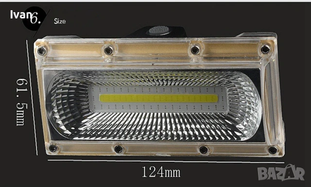 Лед фенер-челник /Led headlight, снимка 2 - Къмпинг осветление - 53982918