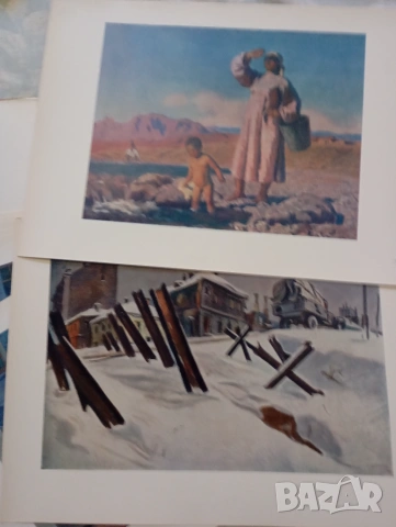 книга-картини в държавната третяковска галерия, снимка 3 - Енциклопедии, справочници - 32629807