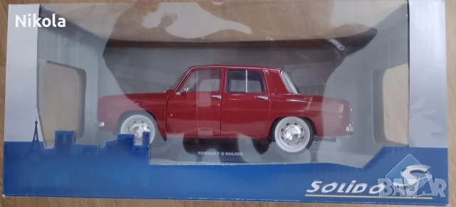 Renault 8, мащаб 1:18 Solido., снимка 3 - Колекции - 55332535
