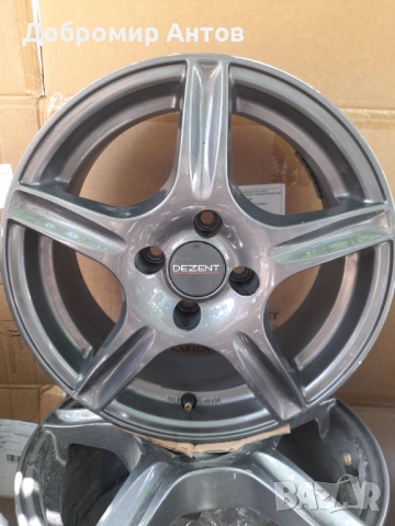 Алуминиеви Dezent Джанти Renault/Рено Dacia/Дачия Opel/Opel 15"цола 4бр, снимка 7 - Гуми и джанти - 54911840