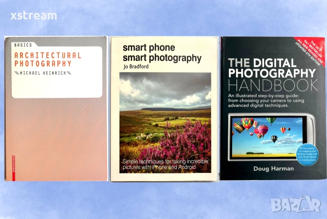 Architectural, Digital, Smart Phone Photography, Книги по Фотография