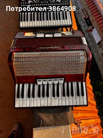 3 броя акордеони Weltmeister 96-60-48 баса, снимка 5 - Акордеони - 54004365
