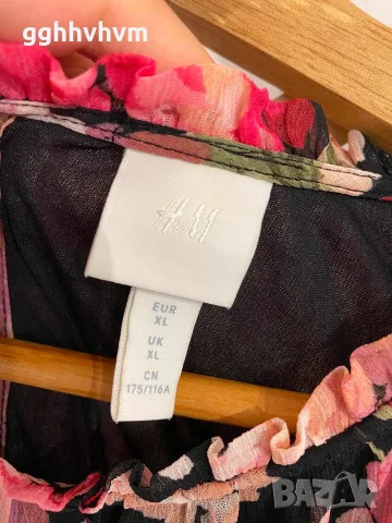 рокля 👗 на h&m хл, снимка 2 - Рокли - 55409325