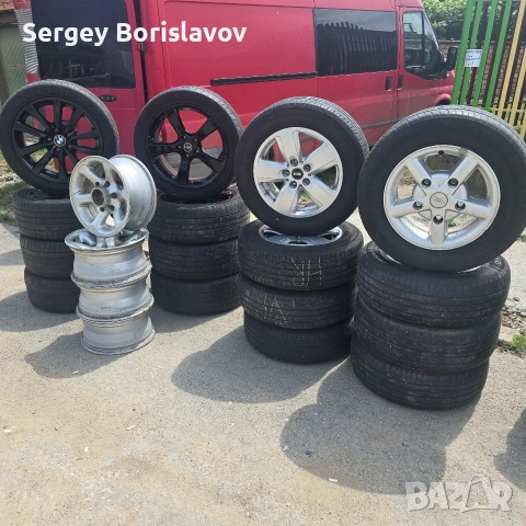 джанти със гуми 5 чифта , снимка 2 - Гуми и джанти - 54809120