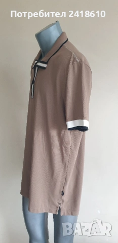 Hugo Boss Pima Cotton Pique  Slim Fit Mens Size 2XL НОВО! ОРИГИНАЛ! Мъжка Тениска!, снимка 2 - Тениски - 54645154