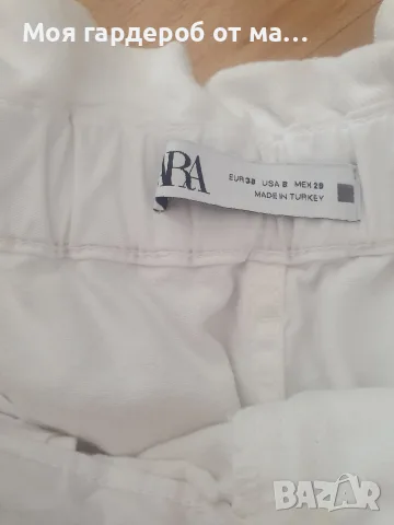 Кьси панталони Zara. HM.S размер, снимка 3 - Къси панталони и бермуди - 55294193