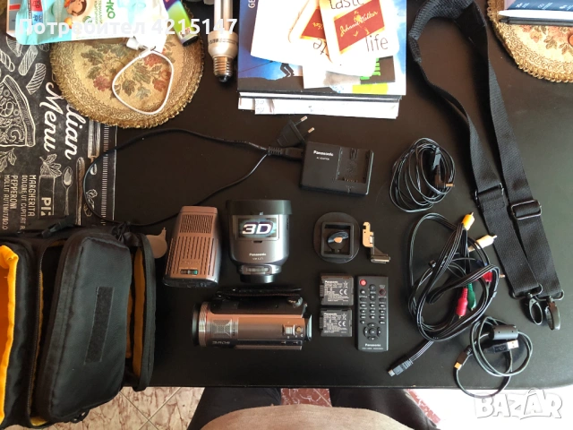 Panasonic HDC-SDT750 Full HD 3MOS SD XC Camcorder 14.2 MP 3D capable,Touch Screen,VW-CLT1 3D Convers, снимка 2 - Камери - 54580945