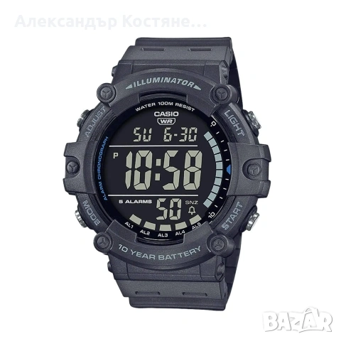 Нов часовник Casio AE-1500WH-8BVEF - гаранция
