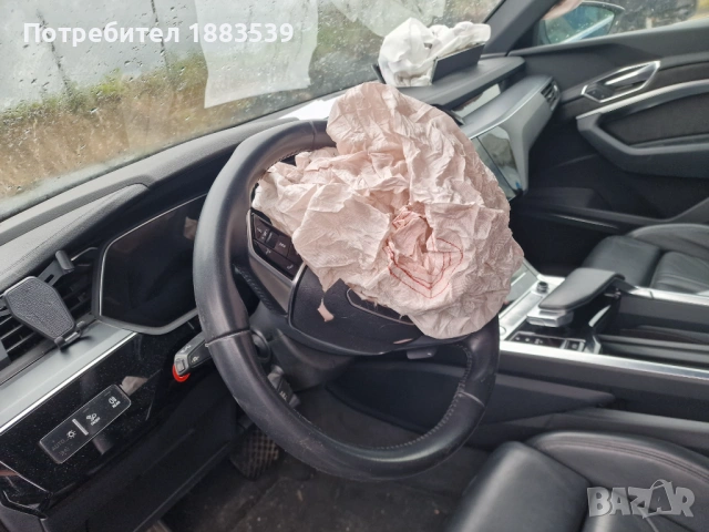 Audi e-Tron 55 Sportsback Panorama 408кс 95 квч HUD B&O 360° памет седалки Valcona, снимка 17 - Автомобили и джипове - 54308106