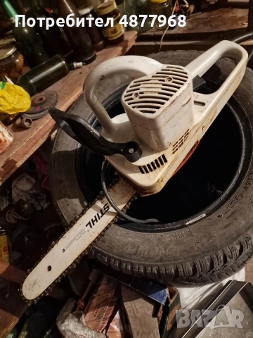Електрически трион STIHL, снимка 4 - Моторни триони/резачки - 55210735
