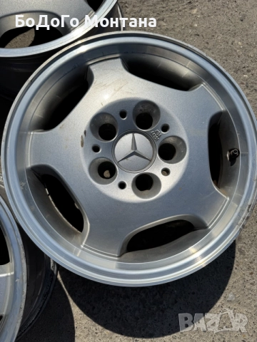 Оригинални алуминиеви джанти Mercedes C-class W203 / Ц-класа Мерцедес 15” - звезда, снимка 3 - Гуми и джанти - 55153242