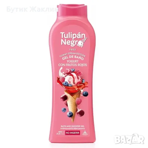 Душ гел Tulipán Negro 650ml, снимка 5 - Козметика за тяло - 55677030