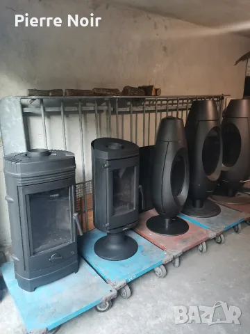 Дизайнерска чугунена печка 5kW, снимка 3 - Отоплителни печки - 55578523