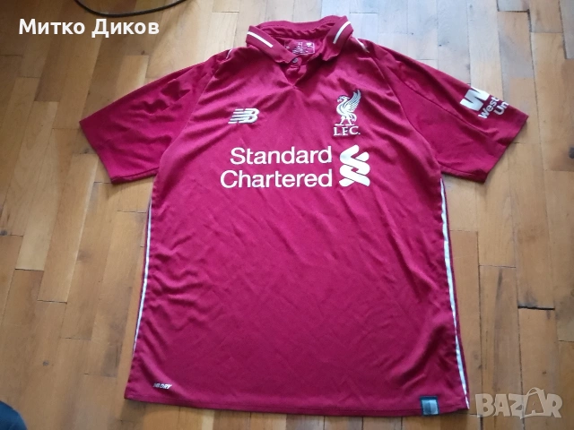 Liverpool New Balance маркова футболна тениска ХЛ Юноши