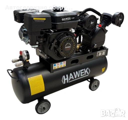 Бензинов компресор HAWEK HW-3027 – мощност и надеждност за професионалисти!, снимка 3 - Други инструменти - 54405213