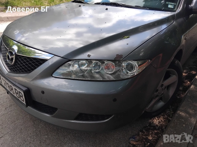 Оригинални Ксенонови Фарове за Mazda 6 (2002-2007) GG / GY – OEM с лупи, снимка 2 - Части - 54711528