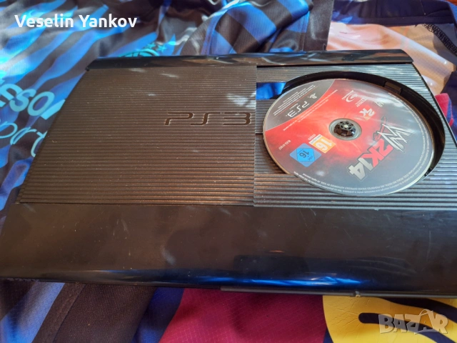 PS3 SuperSlim 12GB (CECH-4304A) + Волан и педали hama + няколко игри!!, снимка 3 - PlayStation конзоли - 54810188