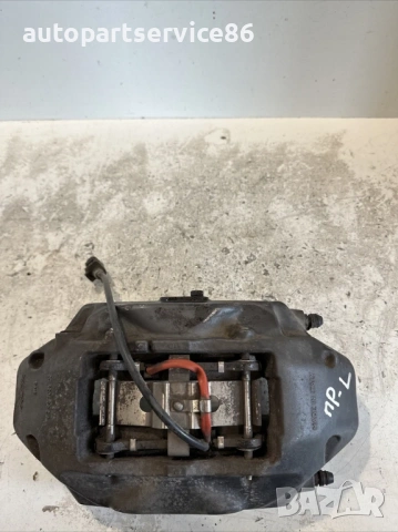 Преден ляв спирачен апарат за Volkswagen Touareg 3.0 Tdi (2009) 209236052A, снимка 3 - Части - 54190661