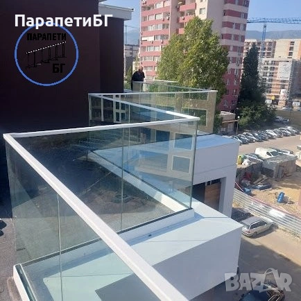 Най-добра цена в България на изцяло стъклен парапет / закалени триплекси за парапети от вносител, снимка 3 - Железария - 54465155