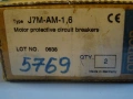 моторна защита Omron J7M-AM-1.6 Motor protection circuit breaker 1-1.6A, снимка 7