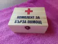 Сервиз за ракия(Нов,стъклен)-"Комплект за Бърза Помощ"-Забавен Подарък!, снимка 4