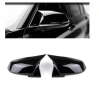 M-Style капаци за огледала BMW F20 F30 F32 F36 F22 F23 – черен гланц ABS , снимка 1