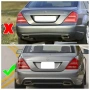 Капаче за Кука на Задна Броня за Mercedes W221 AMG (2006-2013) AMG, снимка 7