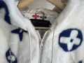 Louis Vuitton Monogram Mink Fur Zipped Hoodie - Оригинално Яке!, снимка 4