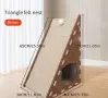 Котешка къщичка палатка с топче за игра и драскалка, снимка 2
